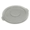 Global Industrial Flat Lid, Gray, Plastic 240463GY - alternate 1
